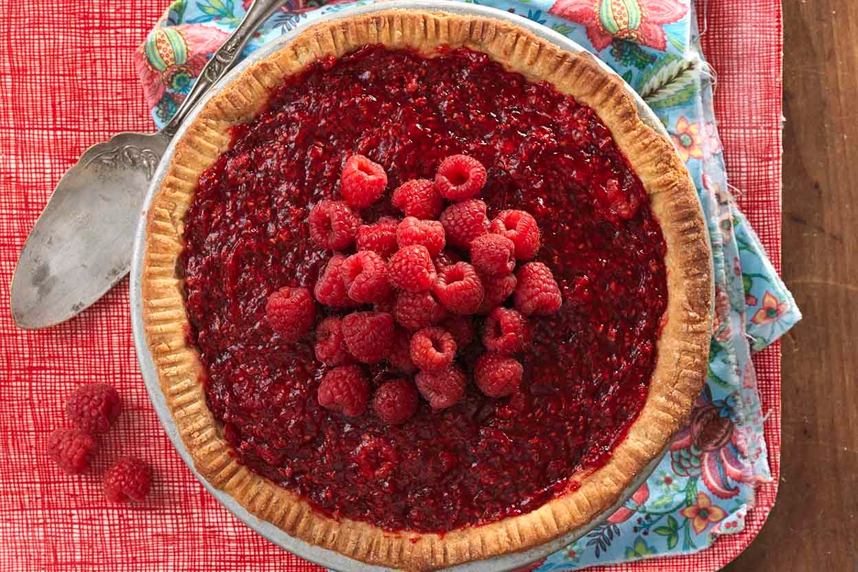 Fresh Raspberry Pie Recipe