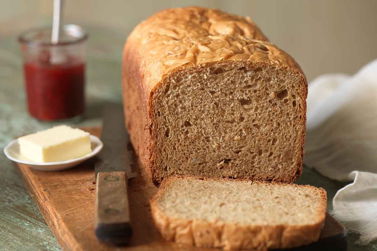 Whole Wheat Bread For The Machine