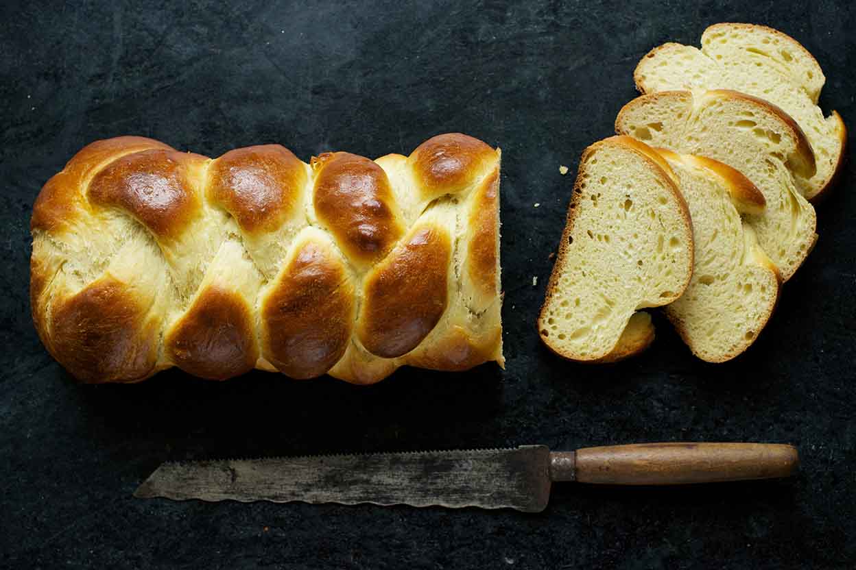 Four-Strand Challah Bread - Pemberley Cup & Cakes
