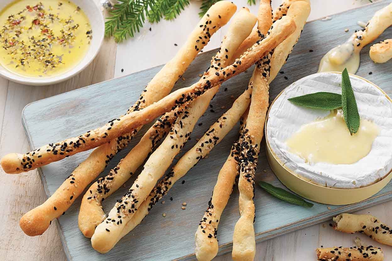 Italian (Grissini) King Recipe Thin Breadsticks Arthur \'n\' Crunchy | Baking