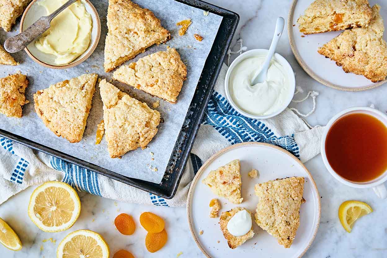 Apricot and Lavender Scones - Marissa Makes