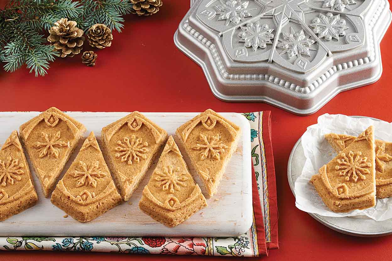 Shortbread Cookie Mix and Snowflake Pan Set - King Arthur Baking Company