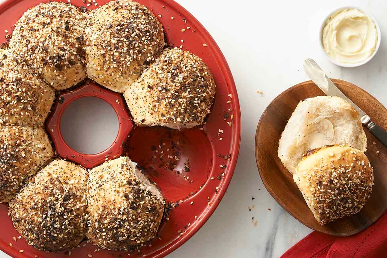 Chewy Sourdough Rolls-image