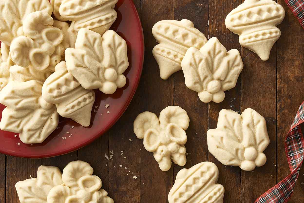 Marzipan Shortbread Cookies Recipe | King Arthur Baking