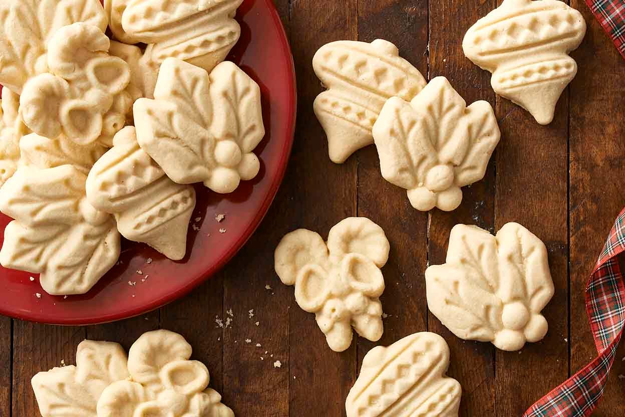 Marzipan Shortbread Cookies Recipe | King Arthur Baking