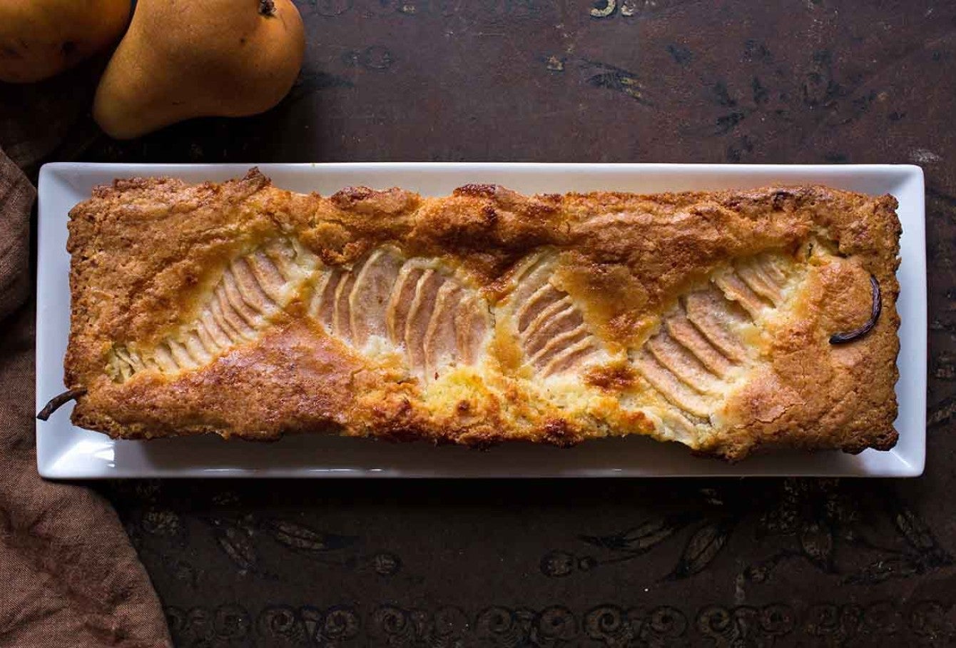 Pear & Almond Tart