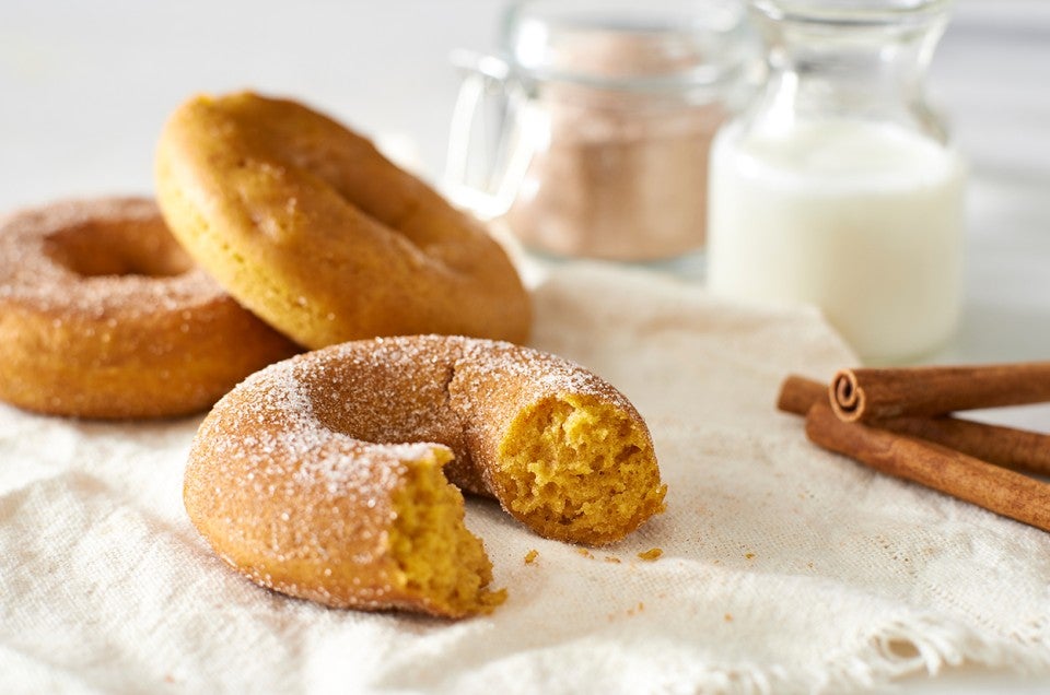 Pumpkin Cake Doughnuts - select to zoom