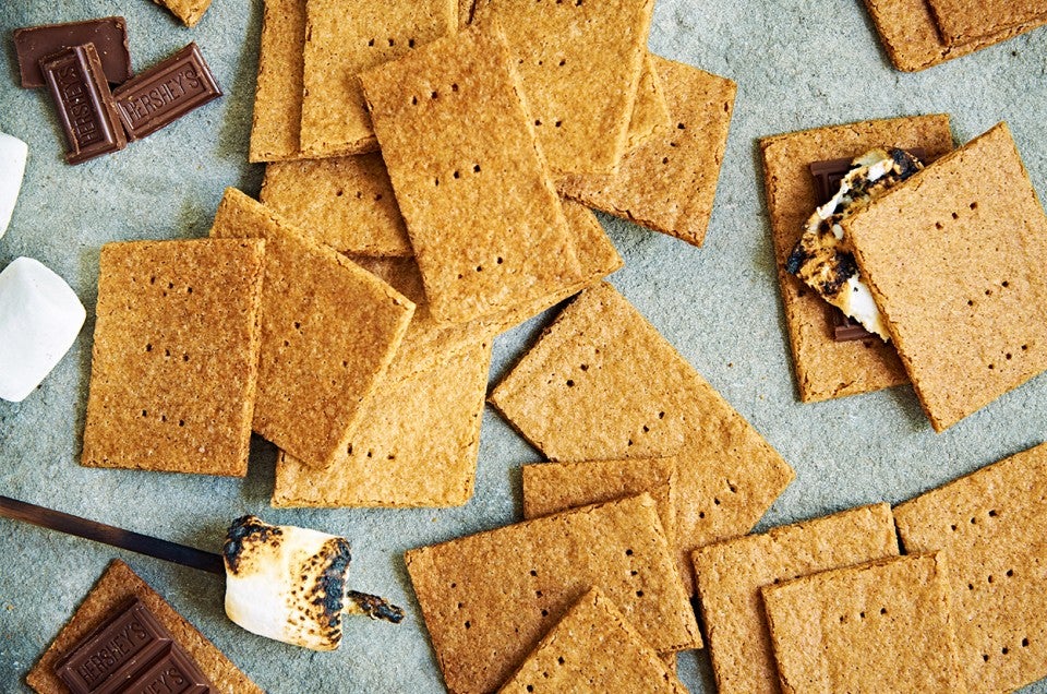 100% Whole Wheat Graham Crackers