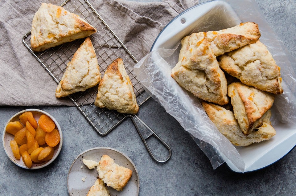 Apricot Cream Cheese Scones