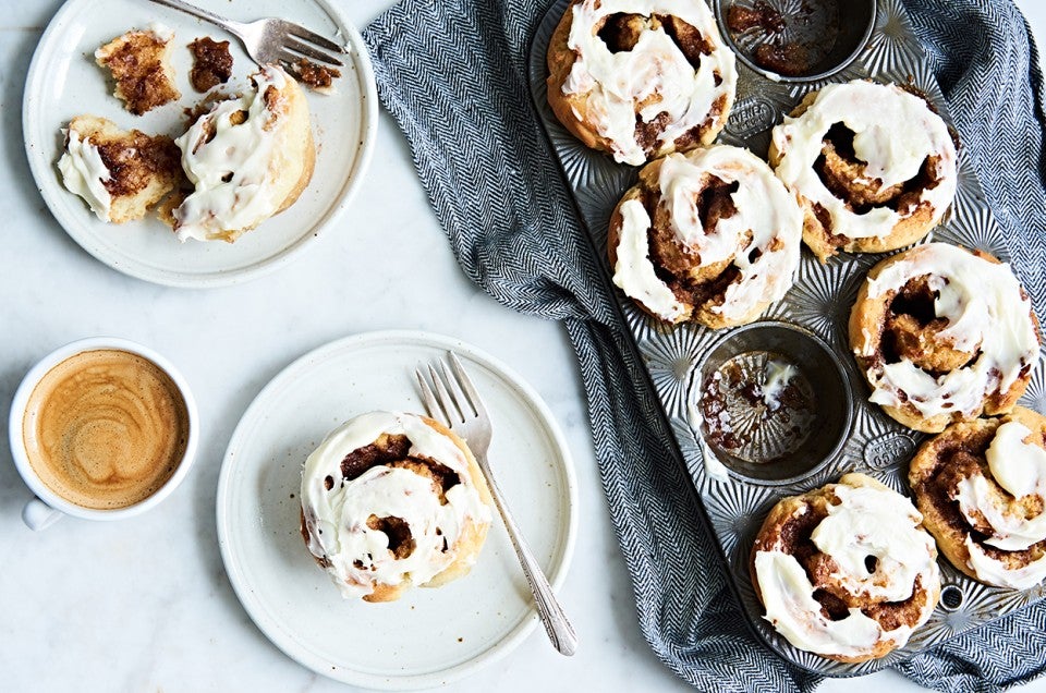 Gluten-Free Cinnamon Rolls - select to zoom