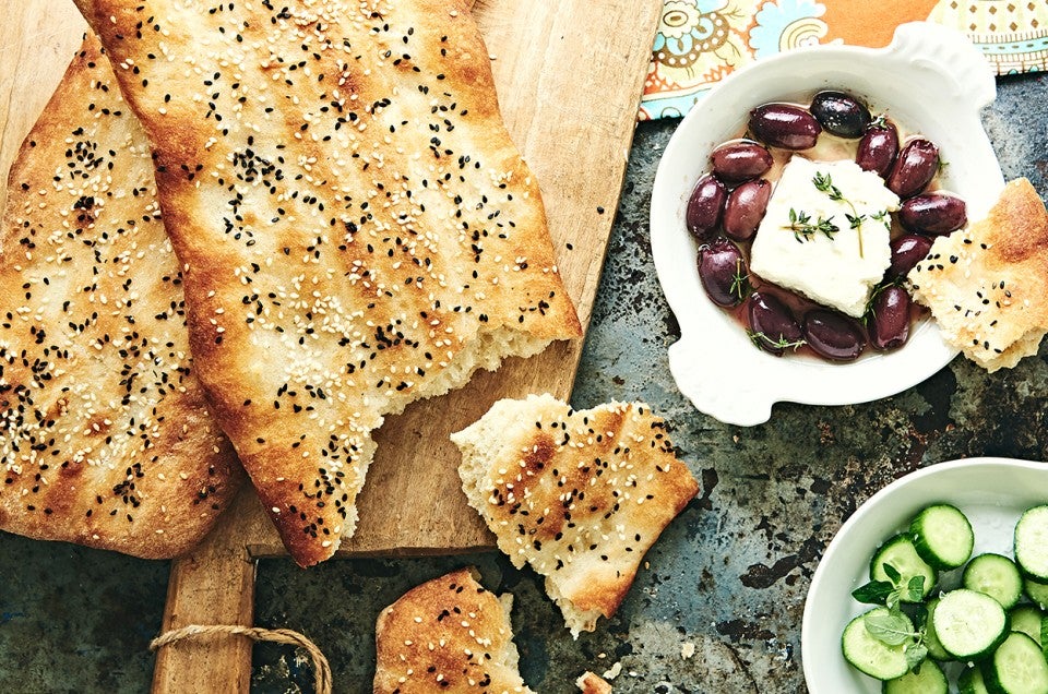 Hot Bread Kitchen's Nan-e Barbari (Persian Flatbread)