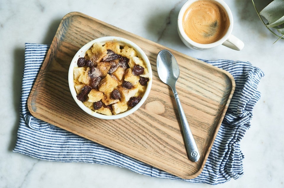 Microwave Bread Pudding