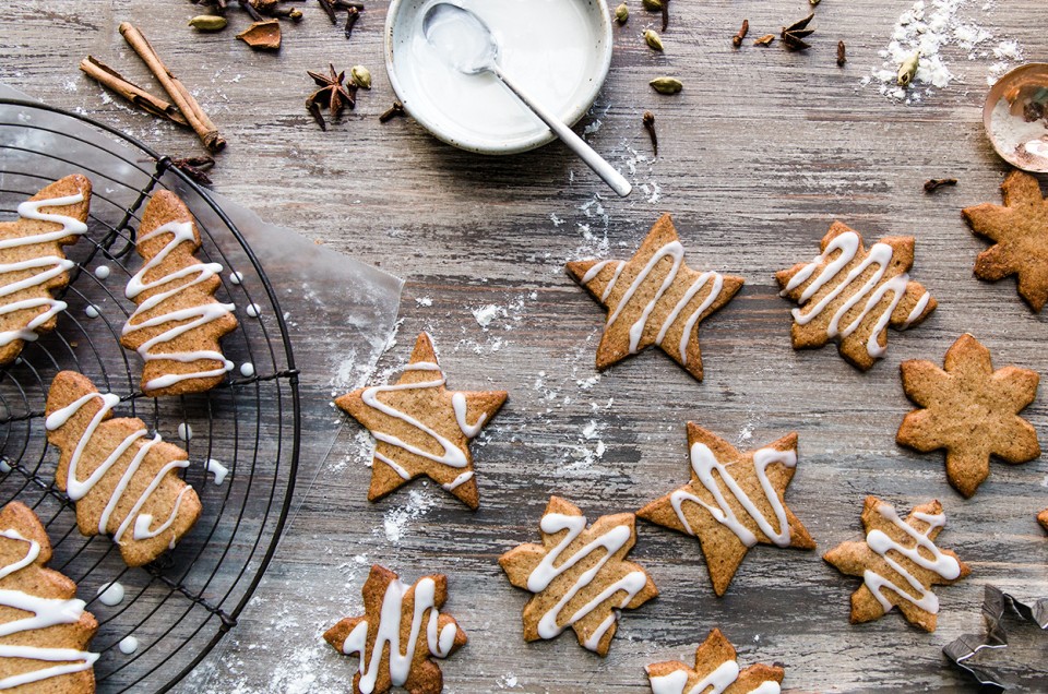 Spiced Star Cookies (Speculaas)