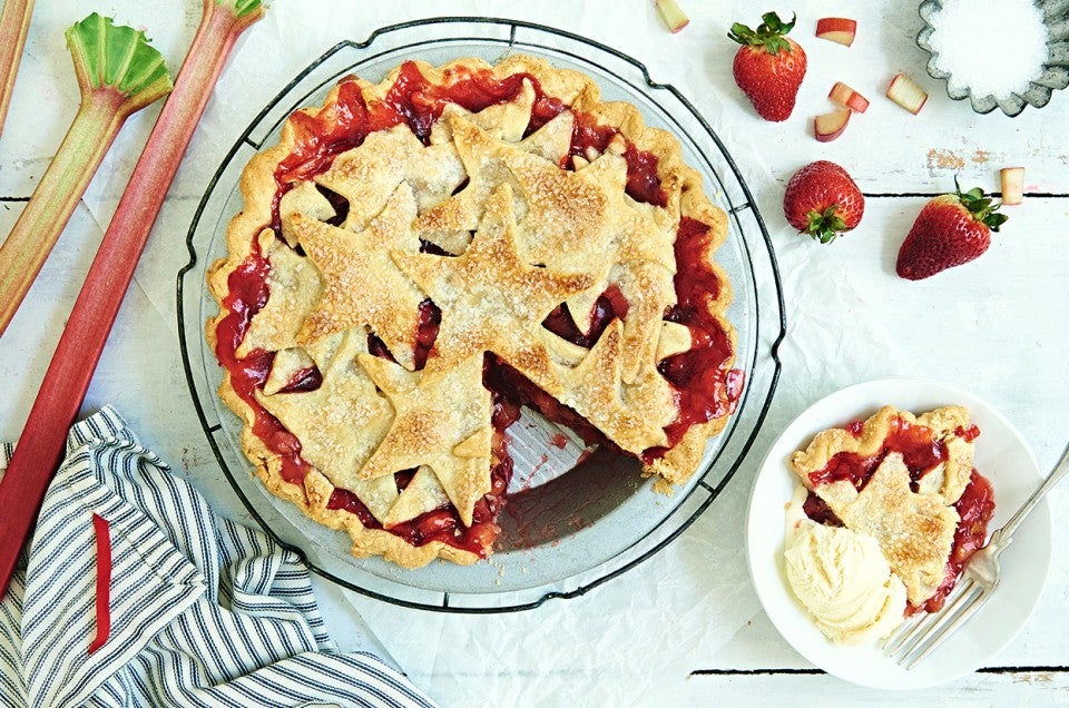 Strawberry-Rhubarb Pie 