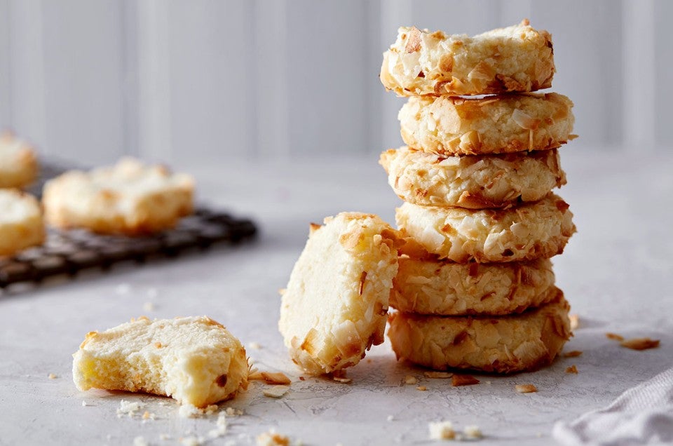 Gluten-Free Coconut Flour Shortbread Cookies