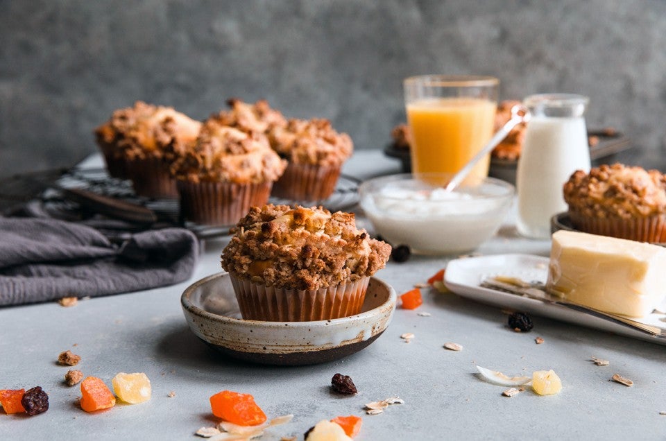 High-Fiber Fruit and Yogurt Muffins