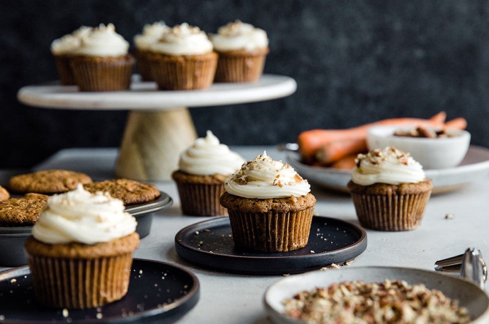 King Arthur's Carrot Cake Cupcakes