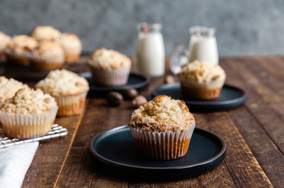 Easy Holiday Eggnog Muffins