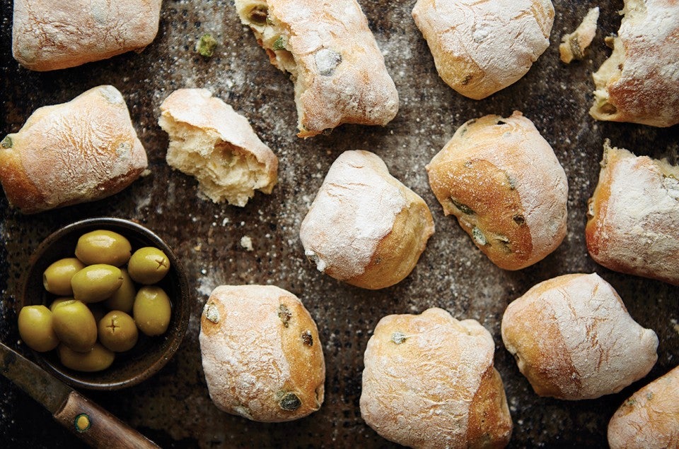 Rustic Olive Rolls