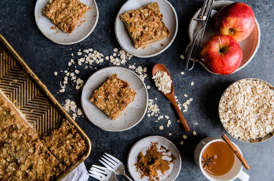 Apple Crumble Slab Pie