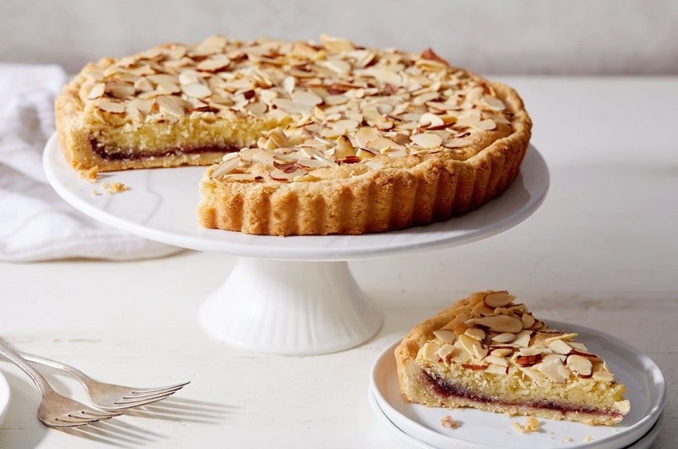 British Almond-Jam Tart (Bakewell Tart)