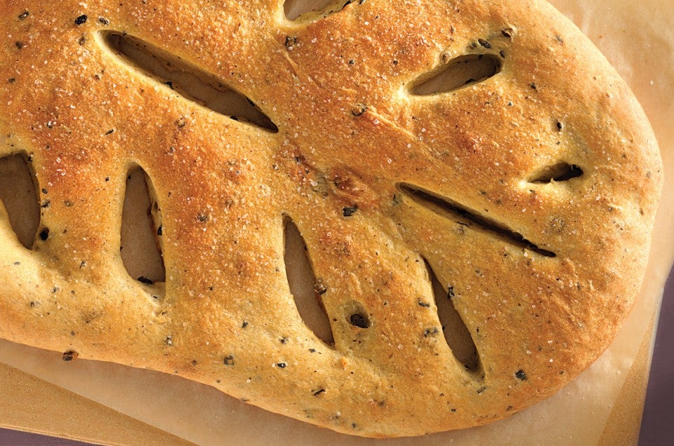 Rustic Olive Flatbread