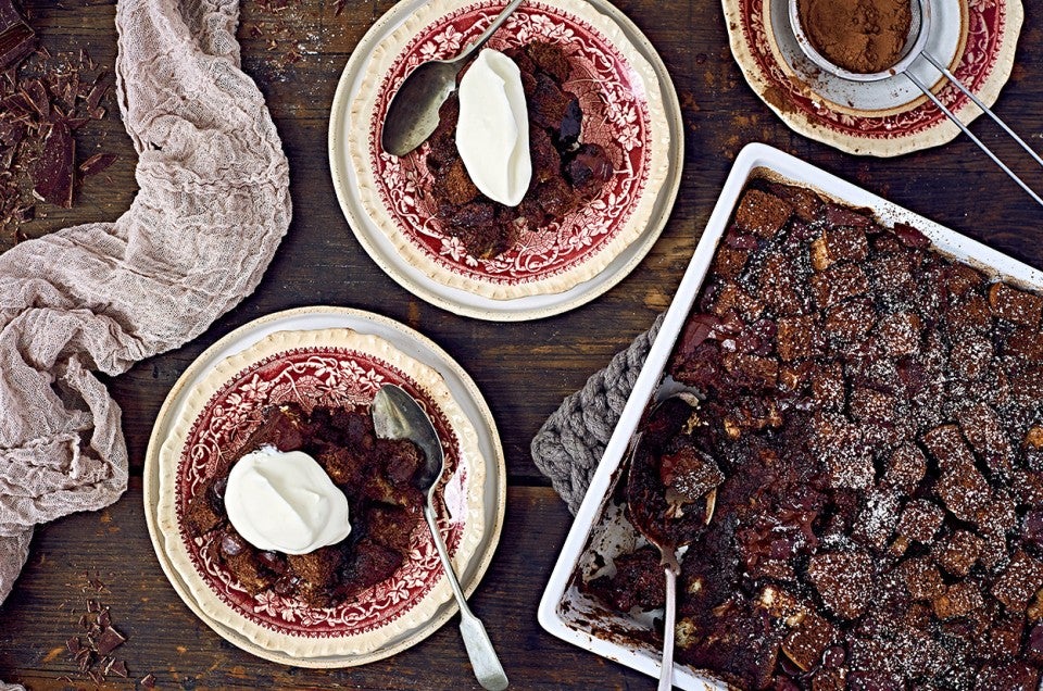 Dark Chocolate Bread Pudding King Arthur Baking