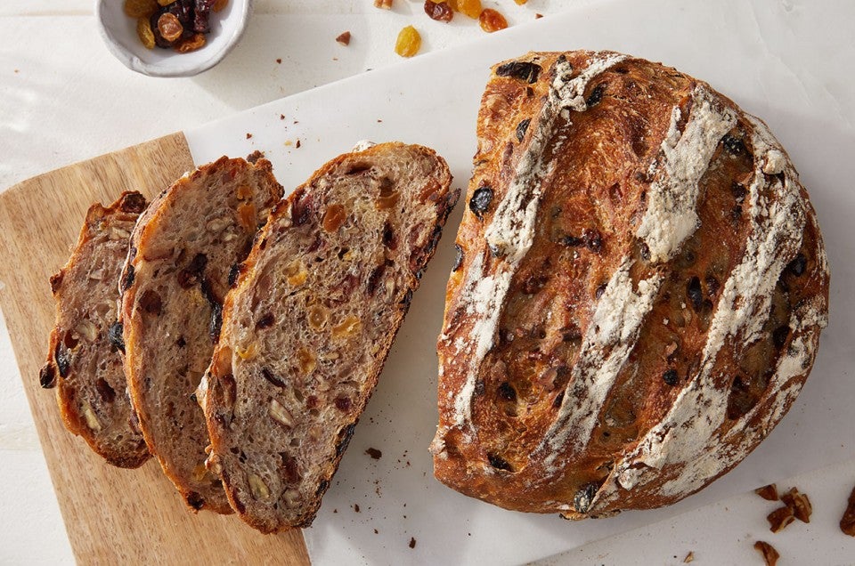 Organic No-Knead Harvest Bread