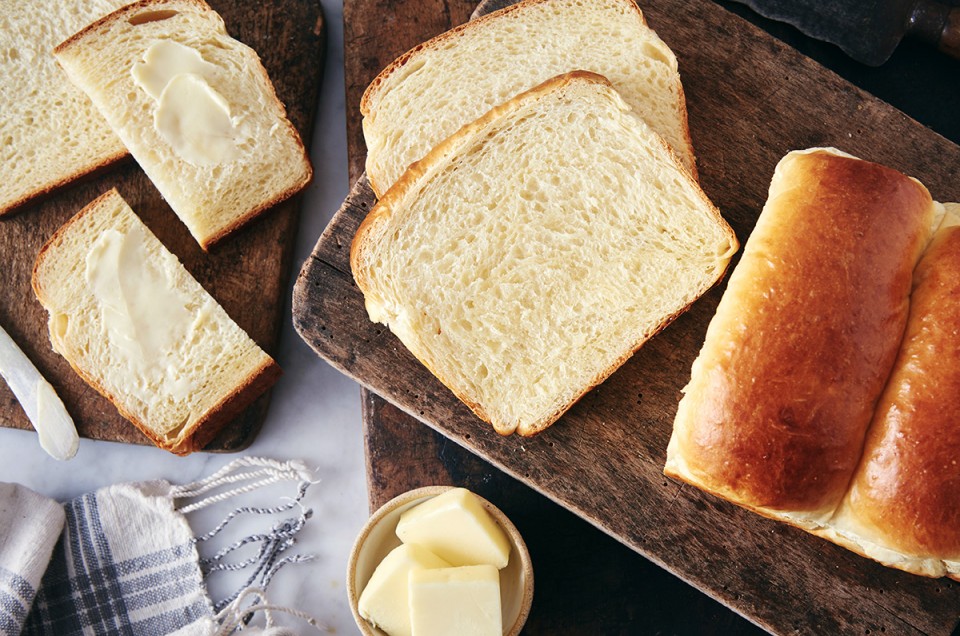 Pillowy White Bread