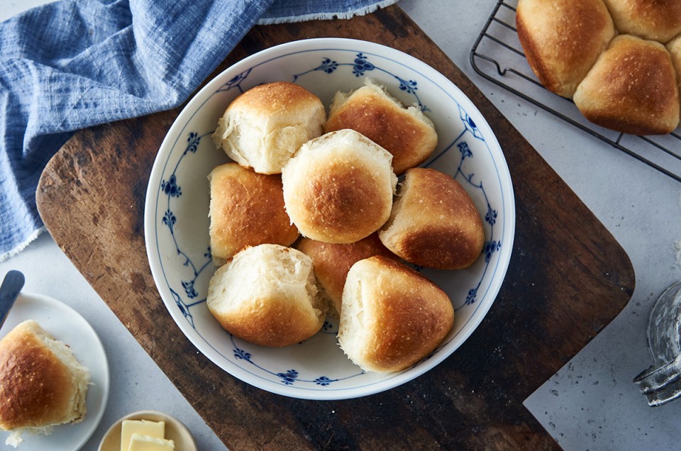 Sourdough Dinner Rolls - select to zoom