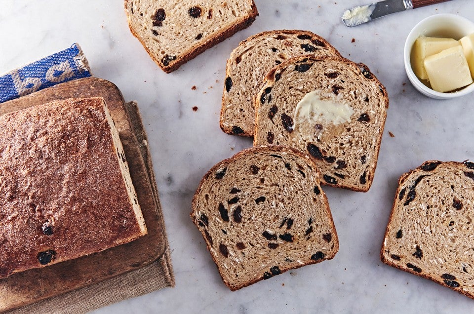 Bread Machine Cinnamon Raisin Bread - Graceful Little Honey Bee