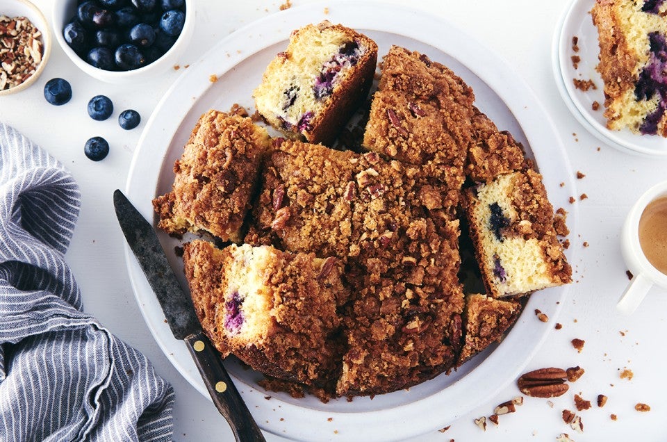 Gluten-Free Blueberry Coffeecake 