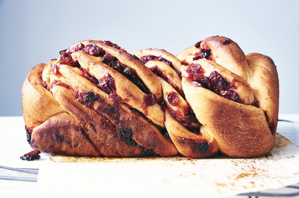 Cranberry-Orange Babka