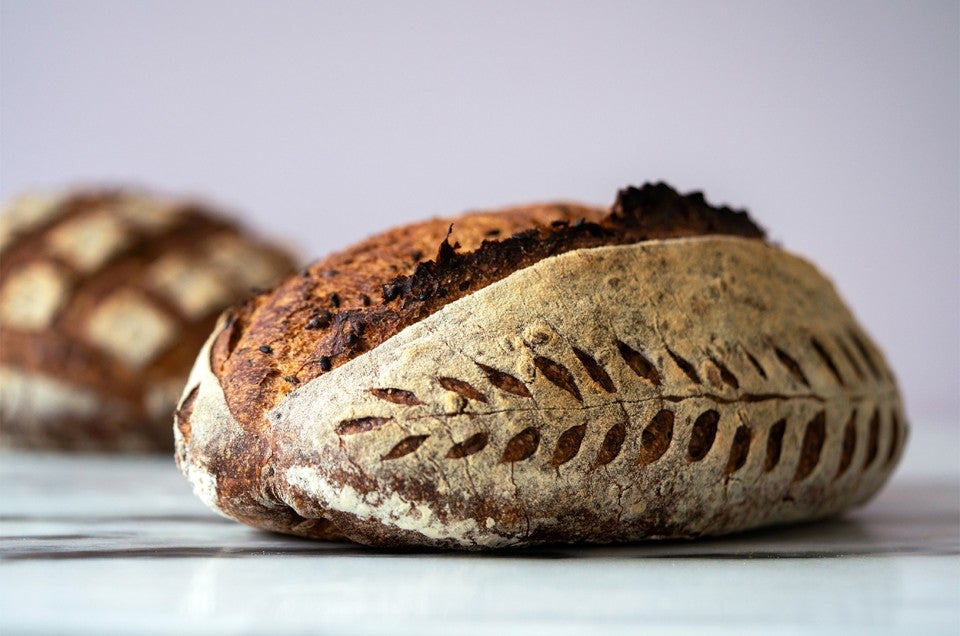 Five-Grain Bread with Pâte Fermentée