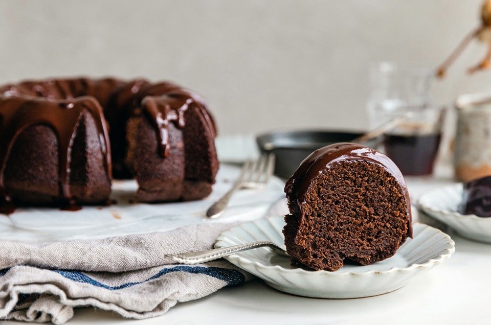 Gluten-Free Chocolate Fudge Bundt Cake - select to zoom