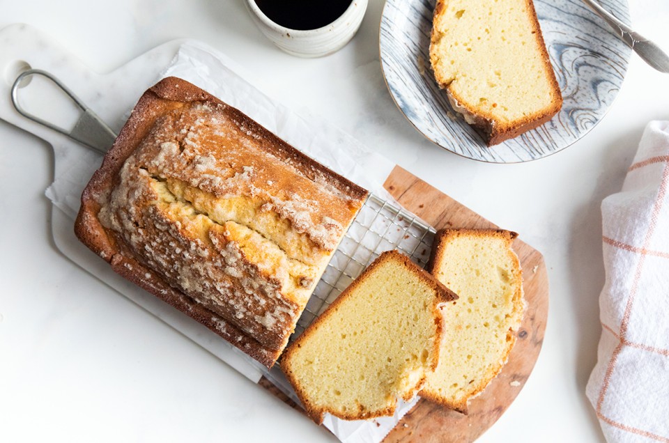 Gluten-Free Vanilla Pound Cake - select to zoom