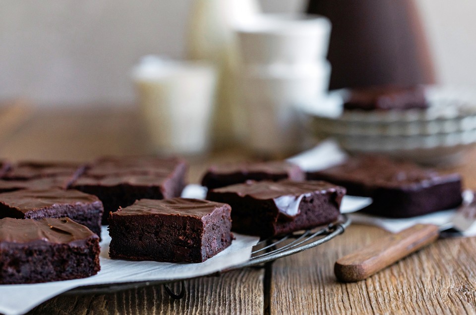 Gluten-Free Zucchini Brownies - select to zoom