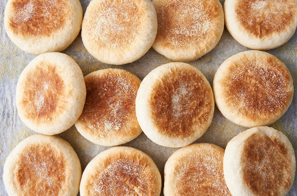 Baked English Muffins - select to zoom