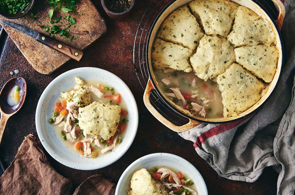 Fast & Easy Chicken Stew with Dumplings