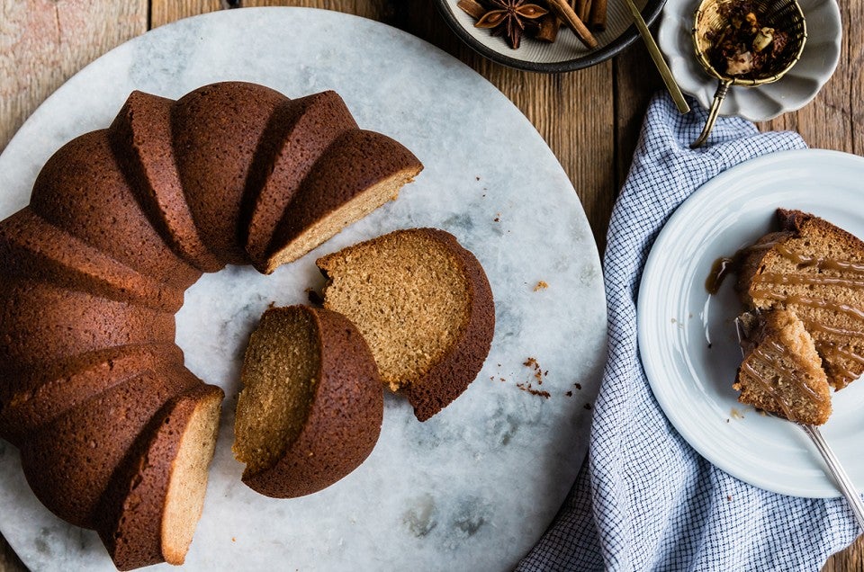 Gluten-Free Chai Spiced Pound Cake - select to zoom