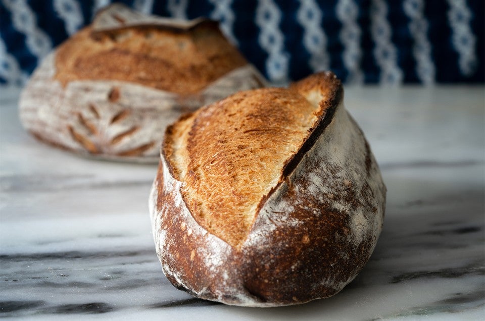 Jeffrey's Golden Durum Sesame Bread - select to zoom