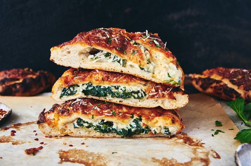 Spinach-Ricotta Calzone 