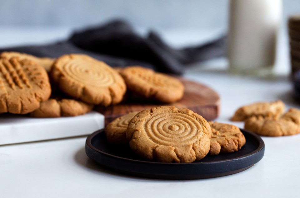 Gluten-Free Classic Peanut Butter Cookies - select to zoom
