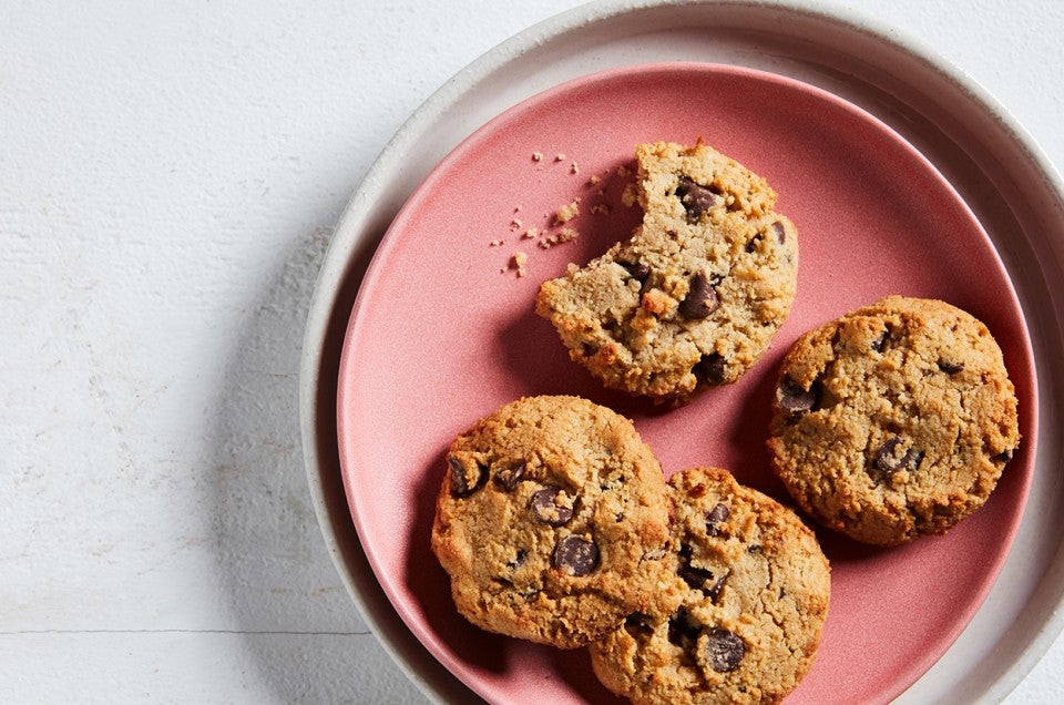 Keto-Friendly Chocolate Chip Cookies - select to zoom