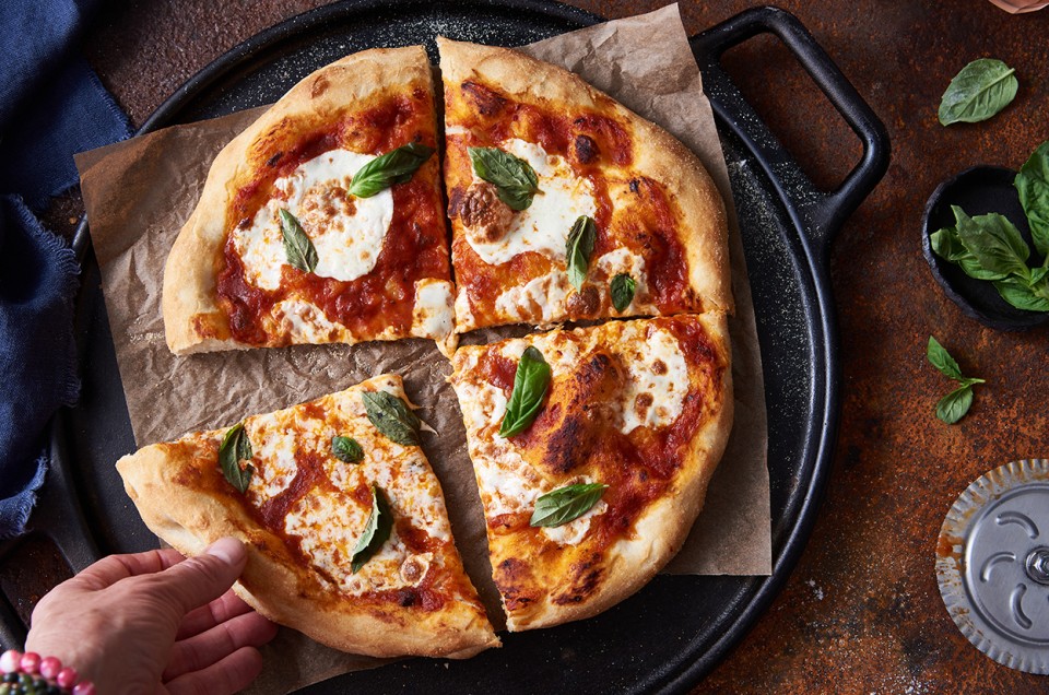 Weeknight Neapolitan-Style Pizza - select to zoom