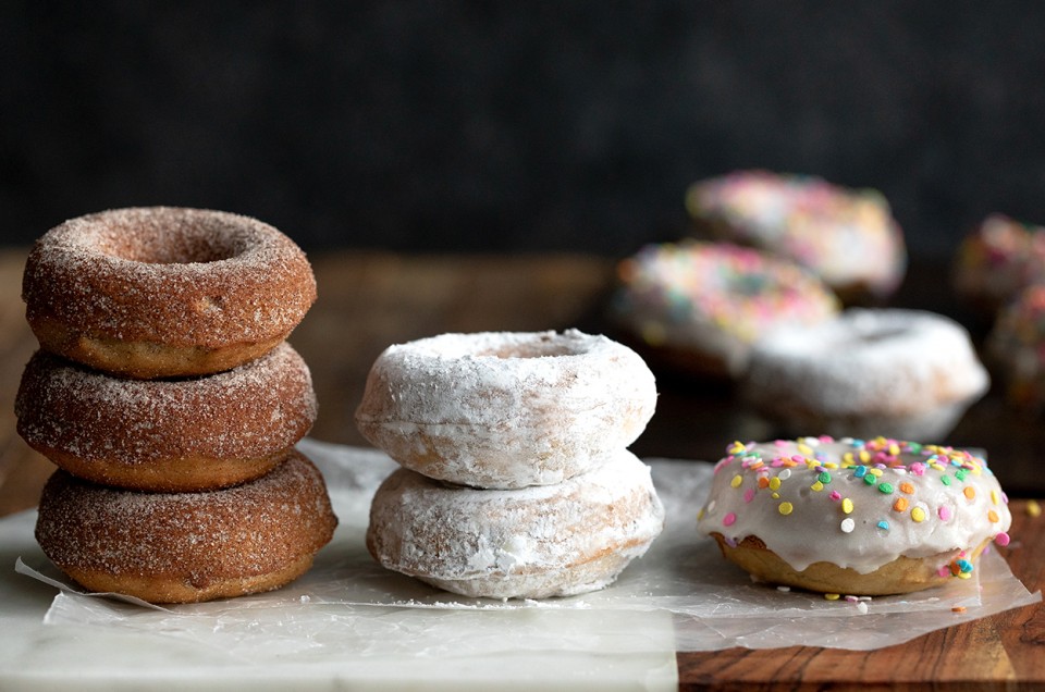 Gluten-Free Baked Doughnuts - select to zoom