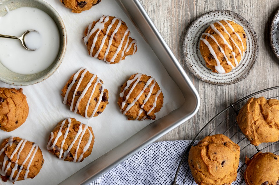 Gluten-Free Pumpkin Cookies - select to zoom