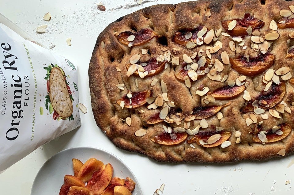 rye dessert focaccia