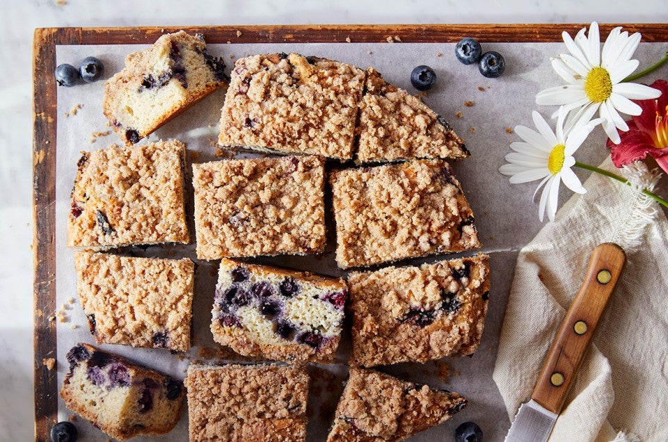 Gluten-Free Blueberry Buckle