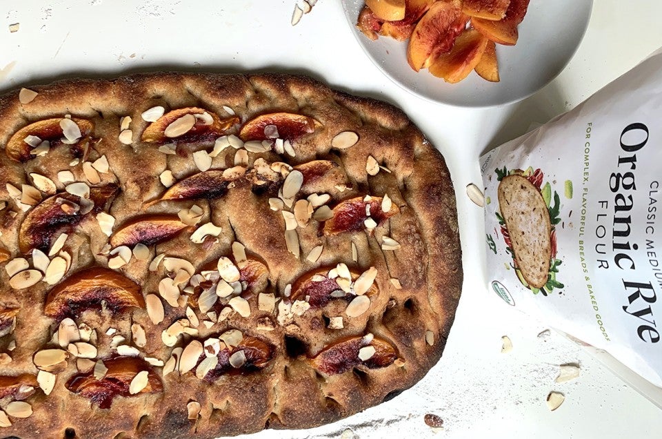 Sourdough Rye Dessert Focaccia King Arthur Baking